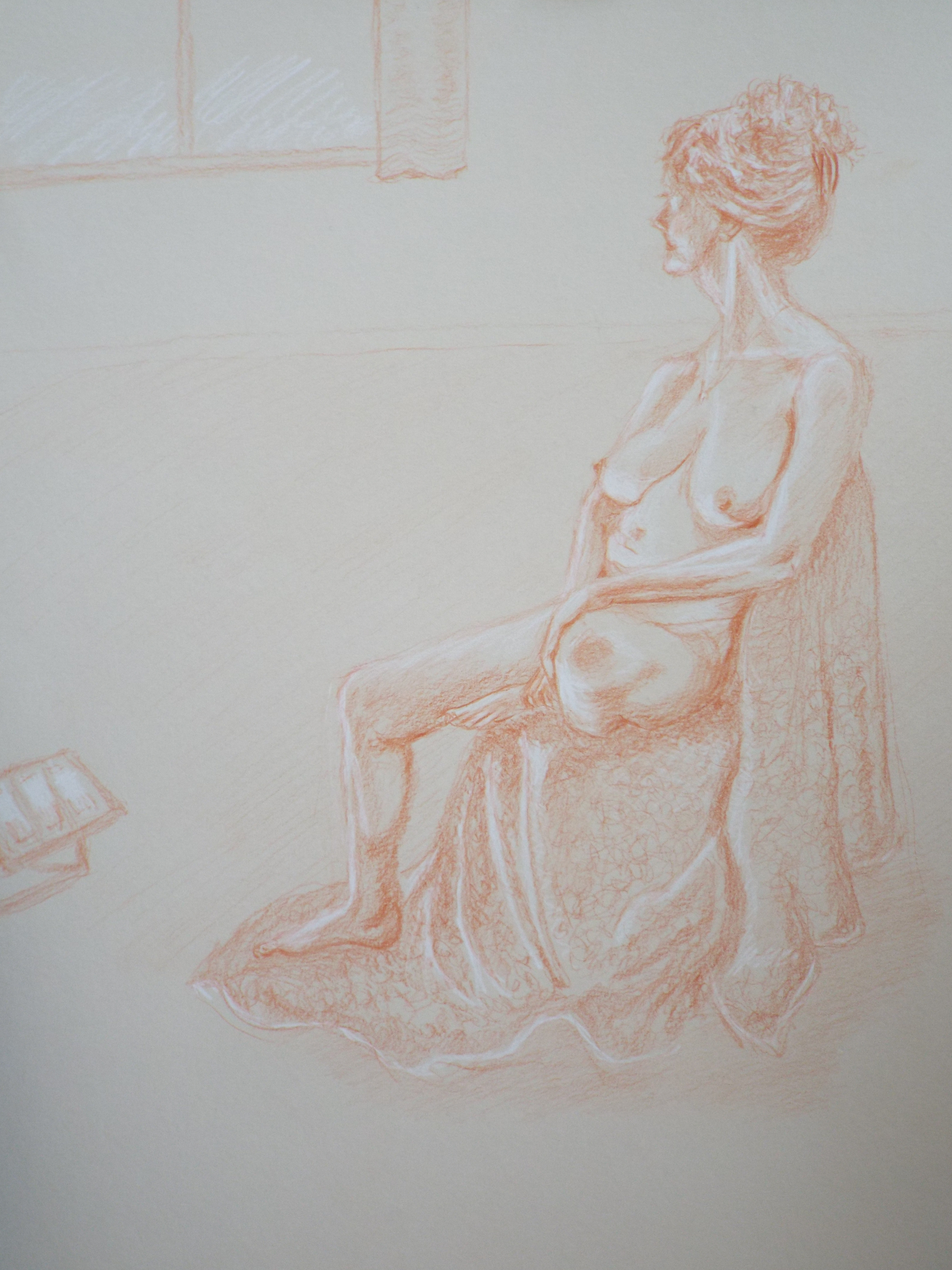 Nude pencil sketch